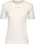Maison Margiela Upgrade je garderobe met katoenen en zijden T-shirt White Dames - Thumbnail 1