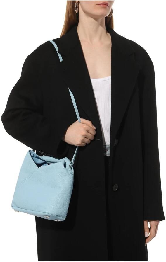 Maison Margiela Crossbody bags Mm6 Japanese Tote Bag in blauw - Foto 4