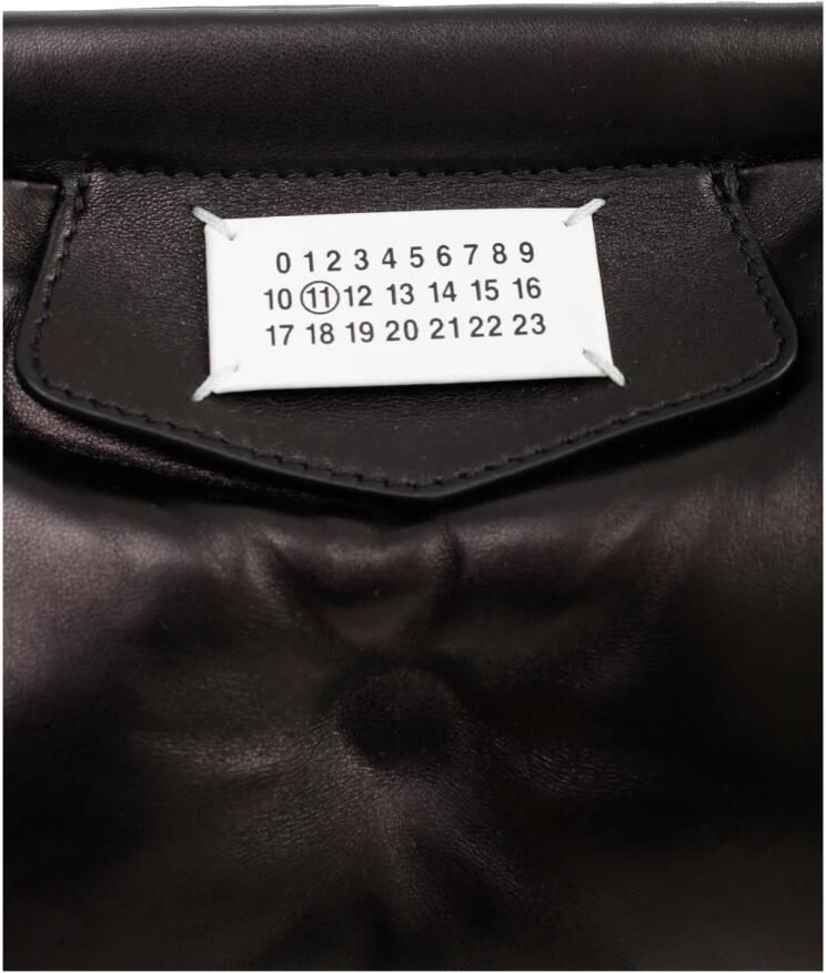 Maison Margiela Hobo bags Black Leather Small Glam Slam Bag in grijs - Foto 2