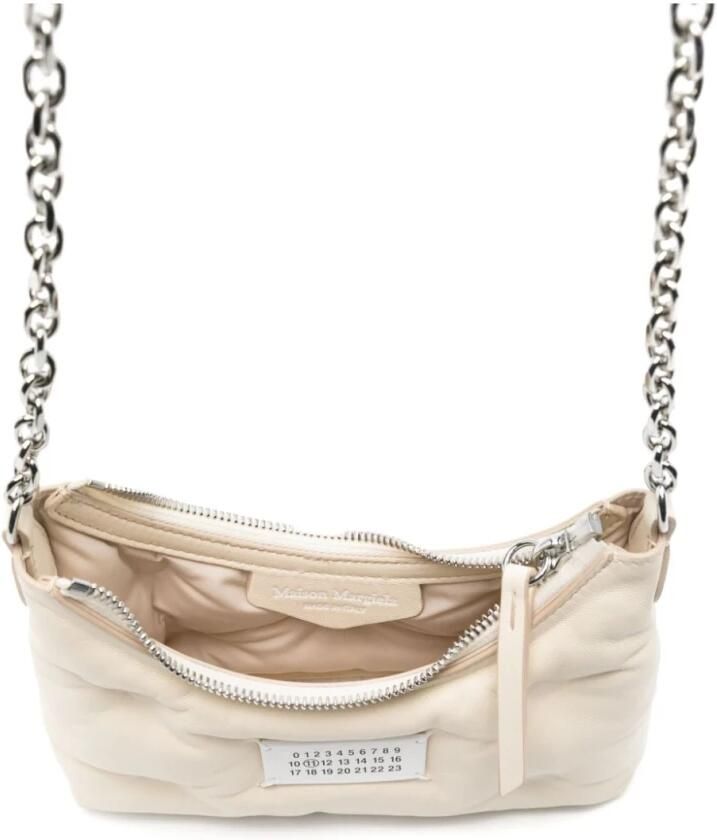 Maison Margiela Hobo bags 'Glam Slam Hobo Micro' Shoulder Bag in beige - Foto 4