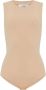 Maison Margiela Mouwloze bodysuit Beige Dames - Thumbnail 1