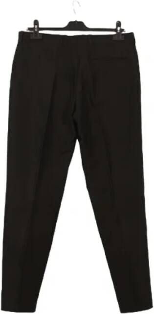 Maison Margiela Pre-owned Cotton bottoms Zwart Heren