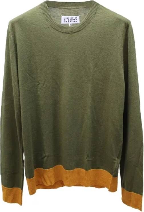 Maison Margiela Pre-owned Fabric tops Green Dames