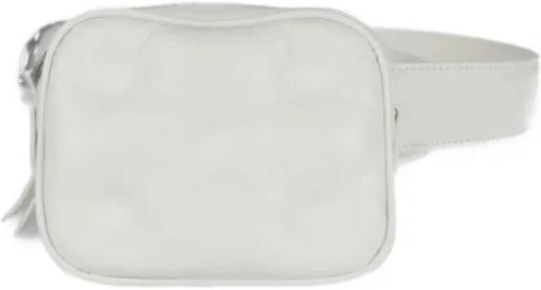 Maison Margiela Pre-owned Leather crossbody-bags White Dames