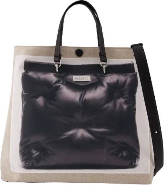 Maison Margiela Pre-owned Pre-owned Fabric handbags Beige Dames