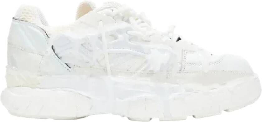 Maison Margiela Pre-owned Fabric sneakers White Dames