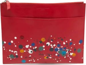 Maison Margiela Pre-owned Pre-owned Leather clutches Rood Dames