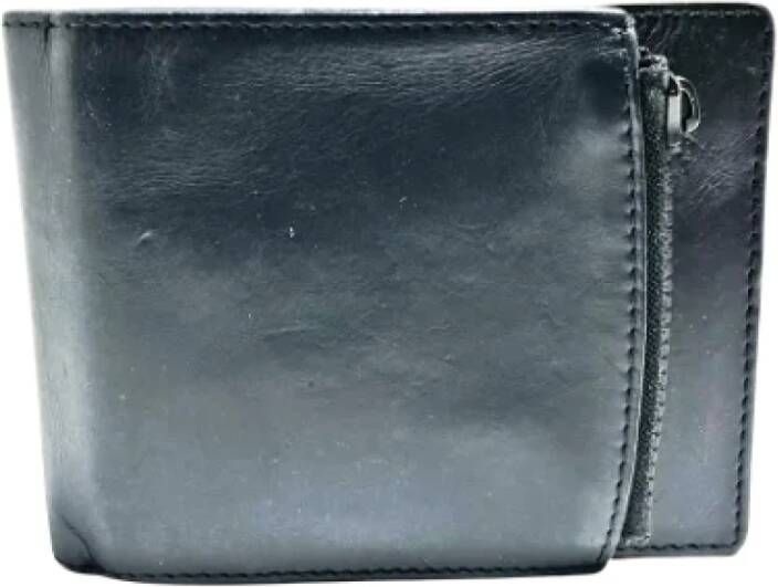 Maison Margiela Pre-owned Pre-owned Leather wallets Zwart Dames