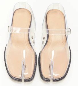 Maison Margiela Pre-owned Pre-owned Plastic flats Wit Dames