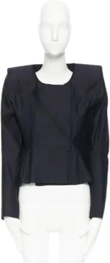 Maison Margiela Pre-owned Voldoende katoenen bovenkleding Zwart Dames