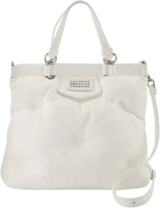 Maison Margiela Pre-owned Voldoende lederen handtassen Wit Dames