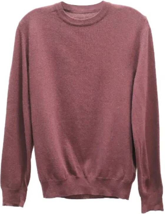 Maison Margiela Pre-owned Wool tops Rood Dames