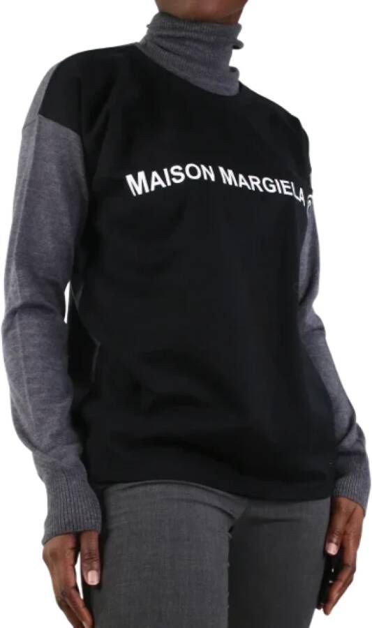 Maison Margiela Pre-owned Wool tops Zwart Dames