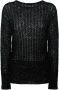 Maison Margiela Stijlvolle Trainingsshirt Zwart Dames - Thumbnail 3