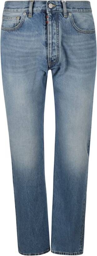 Maison Margiela Rechte jeans Blauw Heren