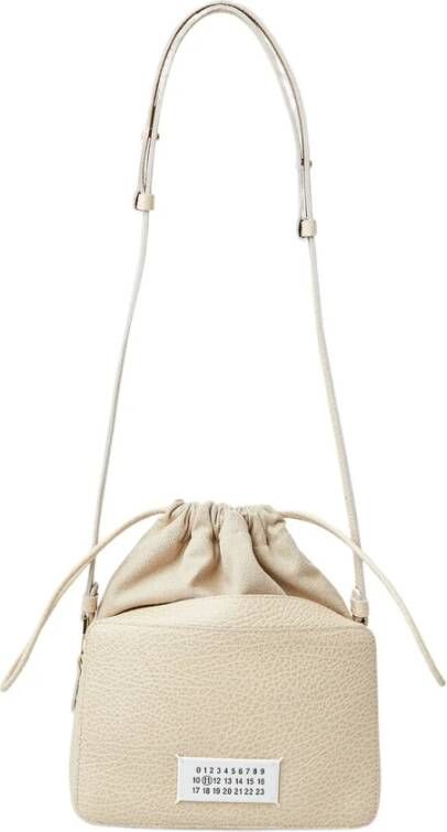 Maison Margiela Schoudertas Mini 5AC Beige Dames