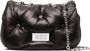 Maison Margiela Glam Slam Flap Medium Zwarte Tassen Black Dames - Thumbnail 1
