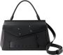Maison Margiela Snatched Clutch van kalfsleer met magnetische sluiting Zwart Dames - Thumbnail 1