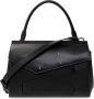 Maison Margiela Snatched Clutch van kalfsleer met magnetische sluiting Zwart Dames - Thumbnail 3