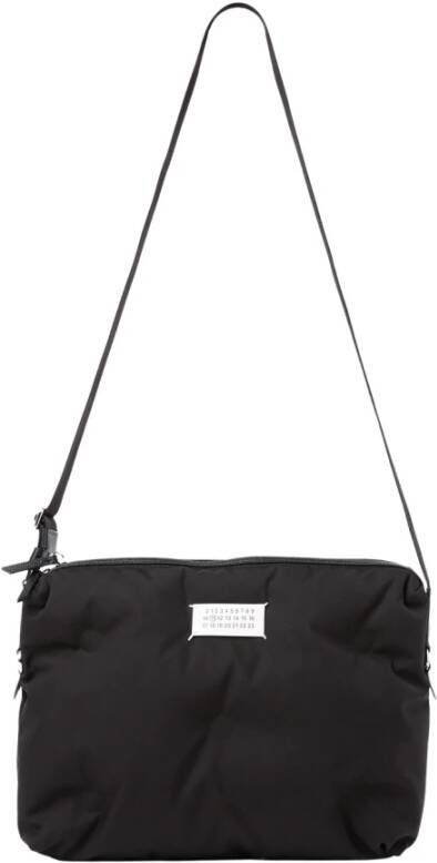 Maison Margiela Sport Computer Crossbody Tas met Padding Black Heren