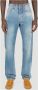 Maison Margiela Lichtblauwe Katoenen Jeans met Lage Taille Blauw Heren - Thumbnail 1