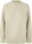 Maison Margiela Pistache Ronde Hals Sweater Green Dames - Thumbnail 3