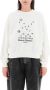 Maison Margiela Sweatshirt met numeriek logo borduursel White Dames - Thumbnail 3