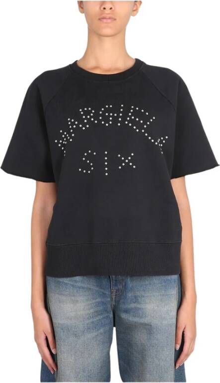 Maison Margiela Sweatshirt Zwart Dames