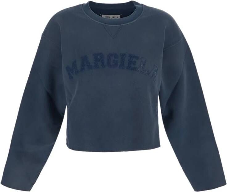 Maison Margiela Sweatshirts Blauw Dames