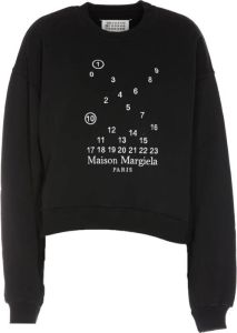 Maison Margiela Sweatshirts Zwart Dames