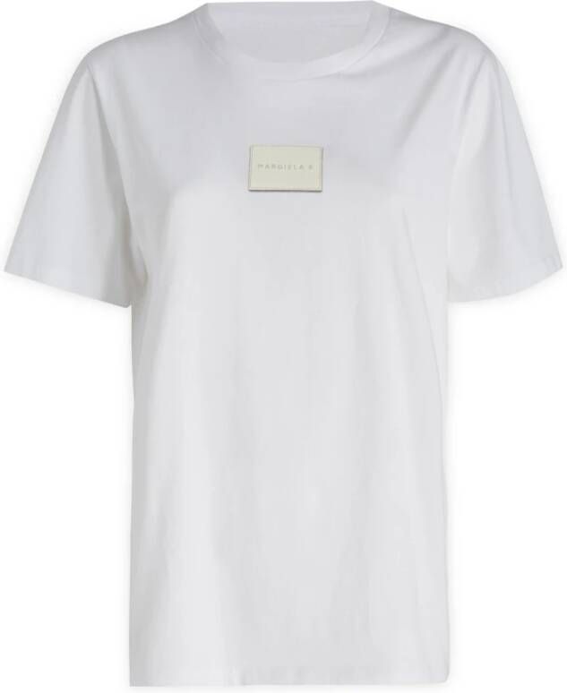 Maison Margiela T-Shirt Klassieke Stijl White Dames