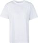 Maison Margiela Wit Katoenen Crew-neck T-shirt Klassieke Stijl Wit Dames - Thumbnail 1
