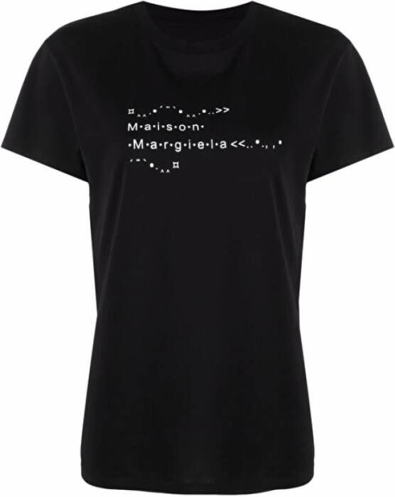 Maison Margiela T-Shirt Zwart Dames