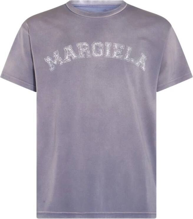 Maison Margiela Upgrade je casual garderobe met stijlvolle T-shirts Paars