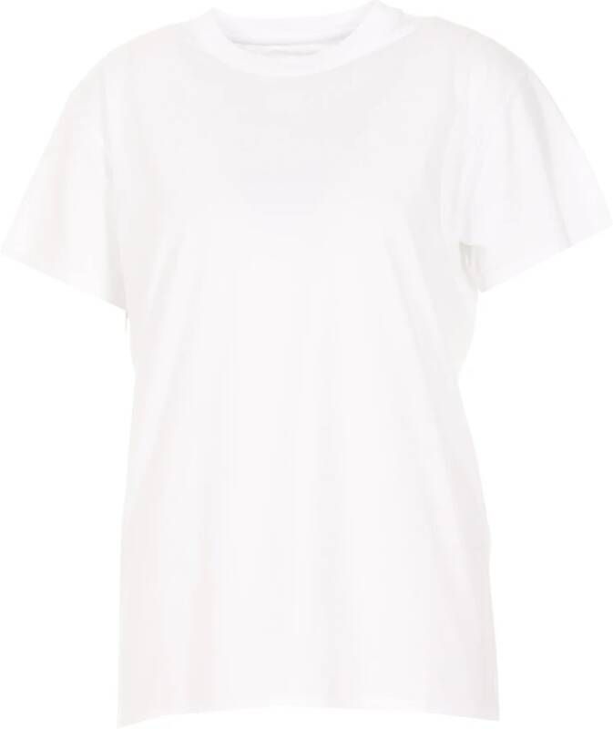 Maison Margiela T-shirts and Polos White Wit Dames