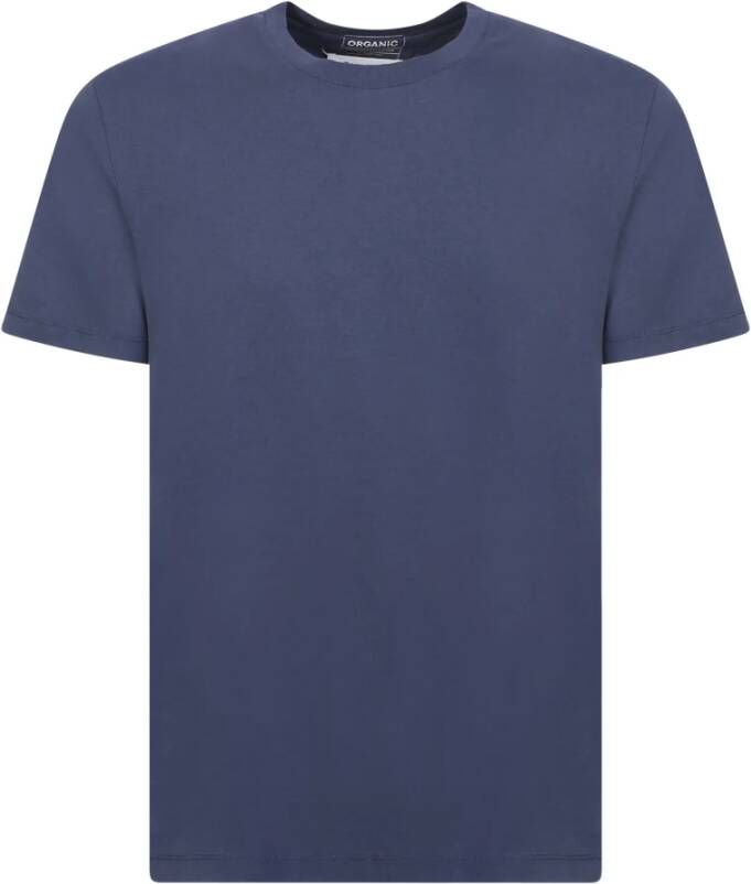 Maison Margiela highlights the signature minimalist style of the brand in this classic short-sleeve T-shirt from the Ss23 collection Blauw Heren