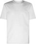 Maison Margiela Witte Katoenen Jersey Gebreide T-shirts en Polos White Heren - Thumbnail 4