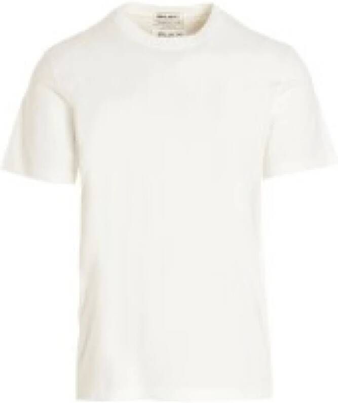 Maison Margiela Upgrade je garderobe met stijlvolle T-shirts en Polos White Heren