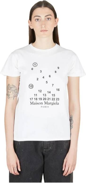 Maison Margiela T-shirts Wit Dames