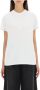 Maison Margiela Wit Katoenen T-Shirt voor Dames White Dames - Thumbnail 1