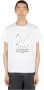 Maison Margiela Witte T-shirt met Grafische Print voor Heren Wit Heren - Thumbnail 5