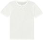 Maison Margiela Geribbelde zijden T-shirt White - Thumbnail 3