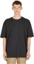 Maison Margiela Oversized Four Stitch T-Shirt Black Heren - Thumbnail 3