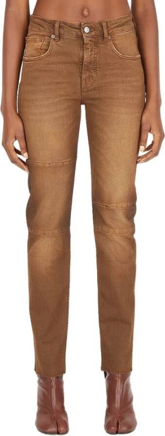 MM6 Maison Margiela Wijde broek Zwart Dames