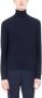 Maison Margiela Luxe Cashmere Coltrui Sweater Blauw Heren - Thumbnail 1