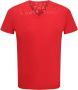 Maison Margiela Upgrade je garderobe met stijlvolle katoenen T-shirt Rood Heren - Thumbnail 1