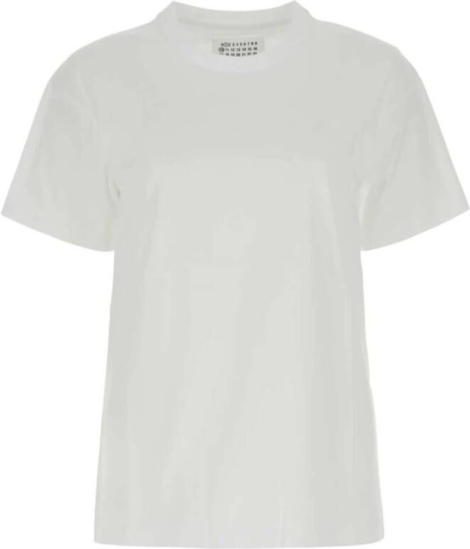 Maison Margiela Upgrade je garderobe met stijlvolle T-shirts Wit Dames