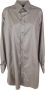 Maison Margiela Verrijk je garderobe met 741 grijze overhemd met lange mouwen Grijs Dames - Thumbnail 1