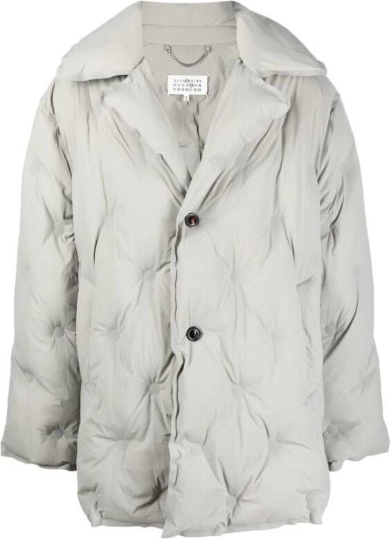 Maison Margiela Winterjas Grijze Waterdichte Jas Grijs Heren