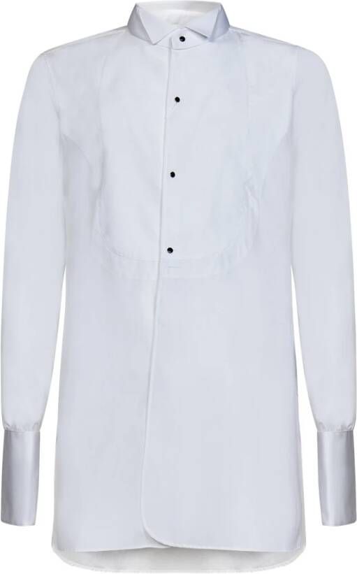 Maison Margiela Wit Formeel Overhemd met Franse Manchetten White Heren
